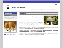 Tablet Screenshot of mayensa.com